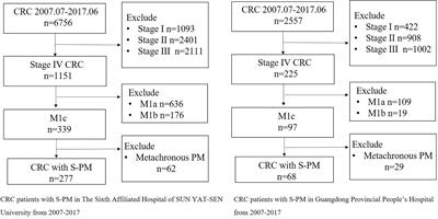 Development and Validation of a Prognostic Nomogram for Colorectal Cancer Patients With Synchronous Peritoneal Metastasis